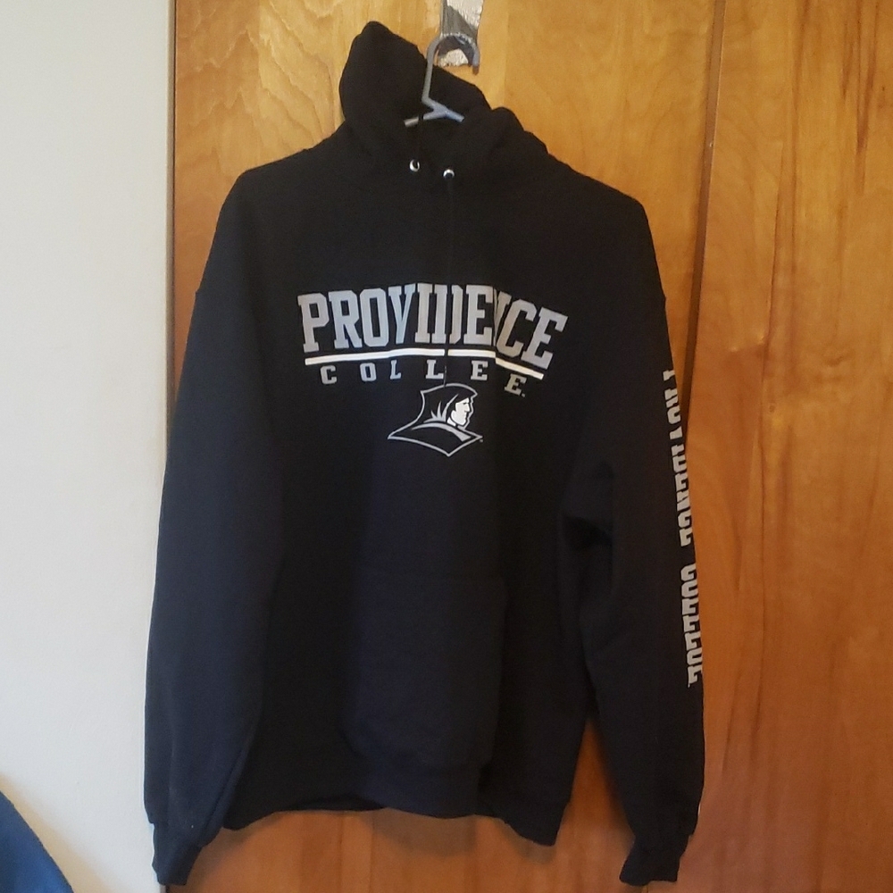 Black Providence Pullover Hoodie Sweatshirt